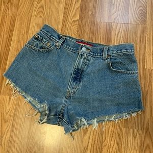 Vintage Levi denim shorts